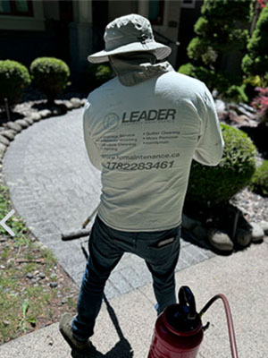 Hardscaping worker